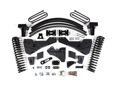 Zone Offroad 8-Inch Coil Spring Suspension Lift Kit (11-16 4WD 6.7L Powerstroke F-250 Super Duty w/o Factory Overload Springs)