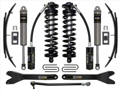 ICON Vehicle Dynamics 2.50 to 3-Inch Stage 2 Coil-Over Conversion Suspension Lift Kit with Radius Arms (2023 4WD 6.7L Powerstroke F-250 Super Duty)