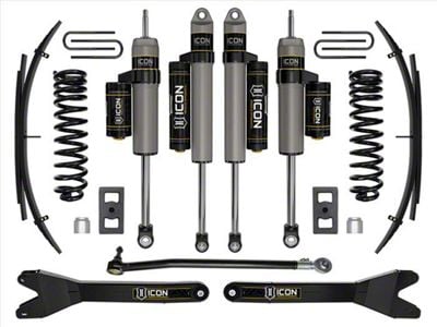 ICON Vehicle Dynamics 2.50-Inch Stage 3 Suspension Lift Kit with Shocks, Radius Arms and Expansion Pack (2023 4WD 6.7L Powerstroke F-250 Super Duty)