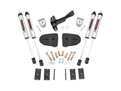 Rough Country 3-Inch Suspension Lift Kit with V2 Monotube Shocks (2023 F-250 Super Duty Tremor)