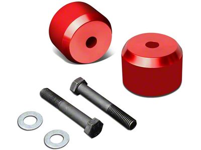 2-Inch Front Leveling Kit; Red (11-16 4WD F-250 Super Duty)