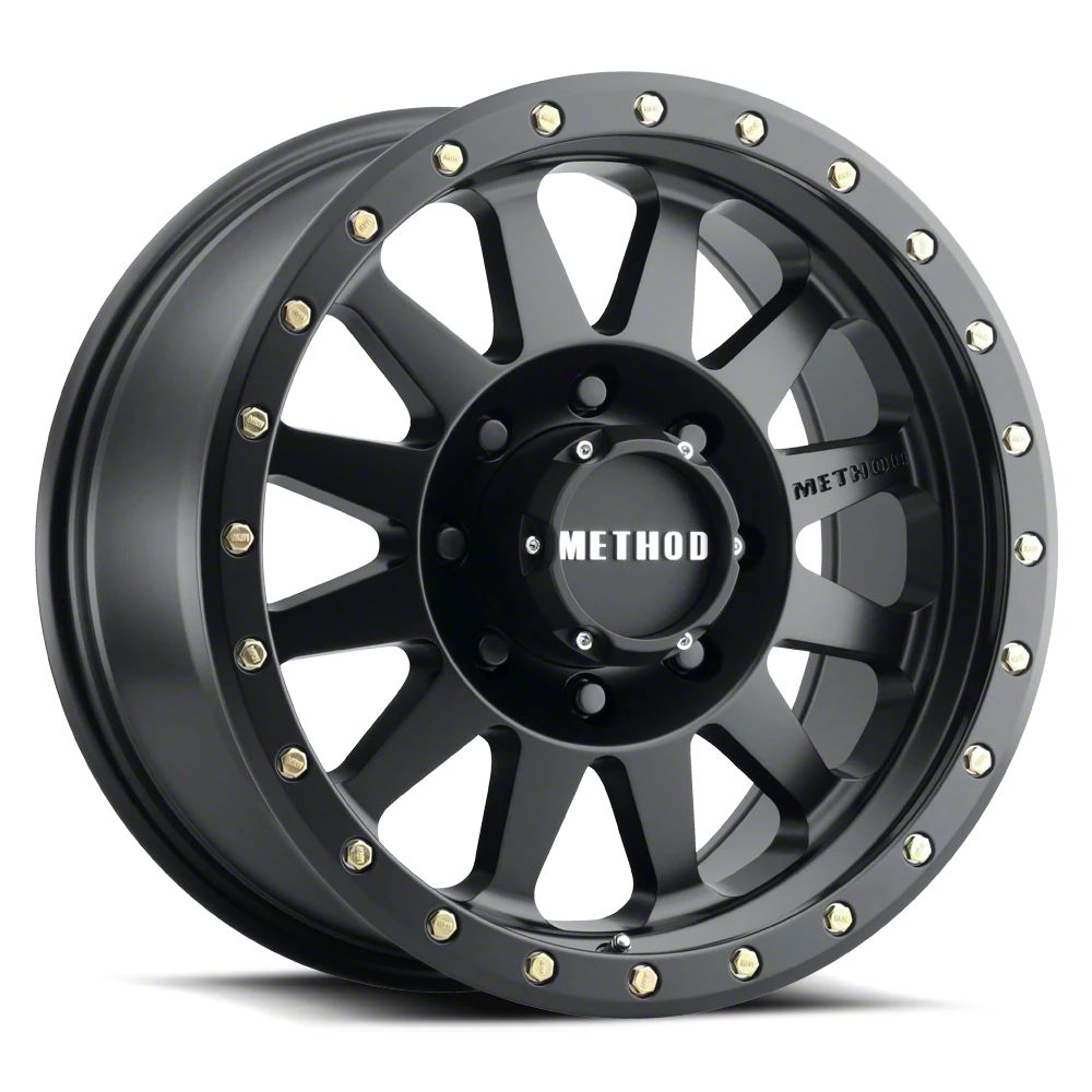 Method Race Wheels F-250 Super Duty Mr304 Double Standard Matte Black 8 