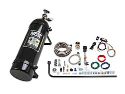 NOS Diesel Nitrous System; 15 lb. Black Bottle; 2-Stage Mini Controller (11-22 6.7L Powerstroke F-250 Super Duty)