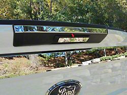 Tailgate Handle Accent Trim; Stainless Steel (17-22 F-250 Super Duty)