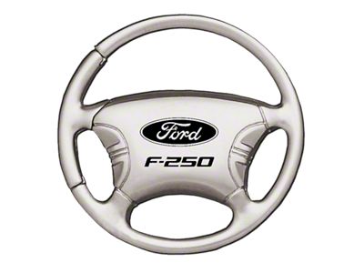 F-250 Chrome Steering Wheel Key Fob