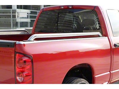 Side Bed Rails; Stainless Steel (17-23 F-250 Super Duty w/ 6-3/4-Foot Bed)