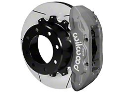 Wilwood Tactical Extreme TX6R Rear Big Brake Kit with 16-Inch Slotted Rotors; Anodized Clear Calipers (11-12 4WD F-250 Super Duty)
