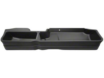 GearBox Under Seat Storage Box; Black (20-23 Sierra 2500 HD Crew Cab)