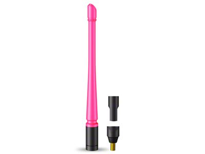 EcoAuto Flexible Replacement Antenna; 8-Inch; Pink (07-23 Silverado 3500 HD)