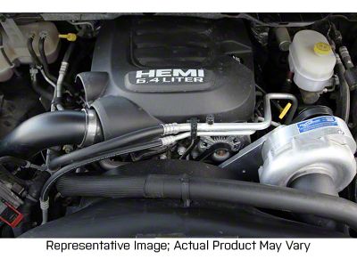 Procharger High Output Intercooled Supercharger Complete Kit with D-1SC; Polished Finish (14-18 6.4L RAM 2500)
