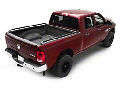RAM Officially Licensed Locker Side Bed Rails; Black (03-18 RAM 3500 w/ 6.4-Foot Box)