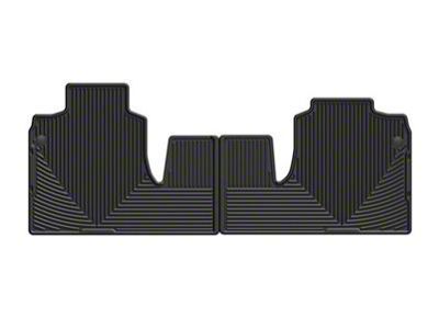 Weathertech All-Weather Rear Rubber Floor Mats; Black (06-23 RAM 3500 Mega Cab)