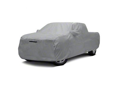 Covercraft Custom Car Covers 5-Layer Softback All Climate Car Cover; Gray (03-18 RAM 3500)