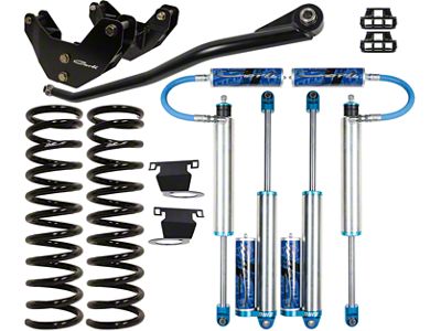 Carli Suspension 3.25-Inch Pintop Lift System with KING 2.5 Remote Reservoir Shocks (13-23 4WD 6.7L RAM 3500 w/ Rear Leaf Springs & Factory Auto Leveling Air Suspension)