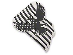 SpeedForm Eagle Stars and Stripes Decal; Gloss Black (Universal; Some Adaptation May Be Required)