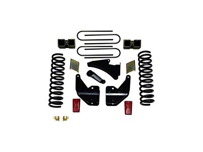 SkyJacker 3.50 to 4-Inch Suspension Lift Kit with ADX 2.0 Remote Reservoir Shocks (13-18 4WD 6.7L RAM 3500 w/o Air Ride)