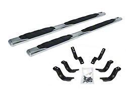 5-Inch 1000 Series Side Step Bars; Polished (19-23 Sierra 1500 Double Cab)