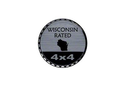Wisconsin Rated Badge (Universal; Some Adaptation May Be Required)