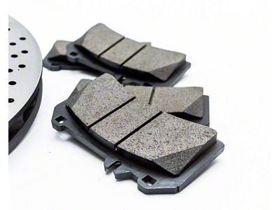 Rockies Series Semi-Metallic Brake Pads; Rear Pair (11-17 Silverado 2500 HD)