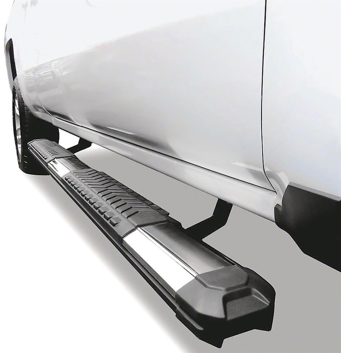 Silverado 2500 Running Board; Stainless Steel Aluminum; 5Inch Wide