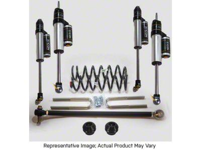 No Limit Fabrication Reverse Level Kit with ICON Vehicle Dynamics 2.0 Shocks (17-23 F-250 Super Duty w/ 4-Inch Axle)