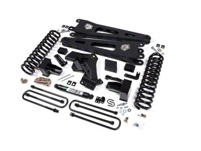 Zone Offroad 6-Inch Radius Arm Suspension Lift Kit with FOX Shocks (20-21 6.2L F-350 Super Duty DRW)