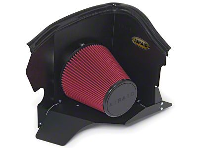 Airaid QuickFit Air Dam with Red SynthaFlow Oiled Filter (05-08 4.2L F-150)
