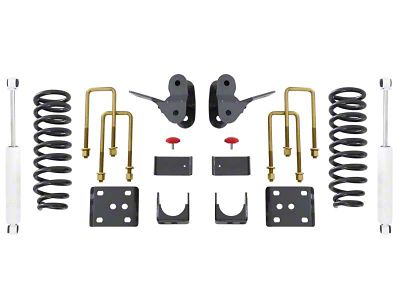 Max Trac Lowering Kit; 2-Inch Front / 4-Inch Rear (04-08 2WD/4WD F-150)