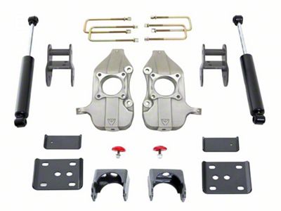 Max Trac Lowering Kit; 2-Inch Front / 4-Inch Rear (09-14 2WD F-150)