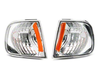 Corner Lights; Chrome (97-03 F-150)