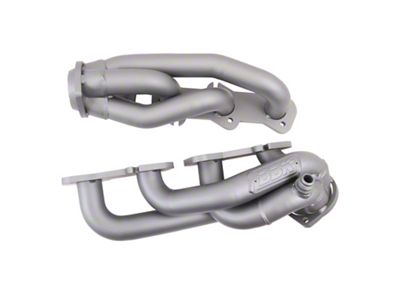BBK 1-5/8-Inch Shorty Headers; Titanium Ceramic (97-03 4.6L F-150)