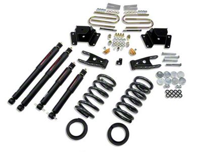 Belltech Stage 2 Lowering Kit with Nitro Drop 2 Shocks; 2 or 3-Inch Front / 4-Inch Rear (97-03 2WD V8 F-150, Excluding Lightning & Harley Davidson)