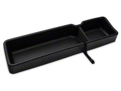 GearBox Under Seat Storage Box; Black (15-23 F-150 SuperCrew)