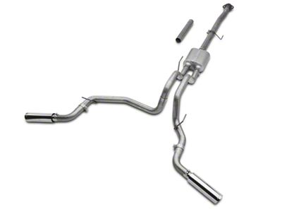 Flowmaster American Thunder Dual Exhaust System; Side/Rear Exit (15-20 5.0L F-150)