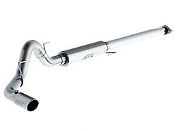 MBRP Armor Lite Single Exhaust System with Polished Tip; Side Exit (15-20 3.5L EcoBoost F-150, Excluding Raptor & 19-20 F-150 Limited)