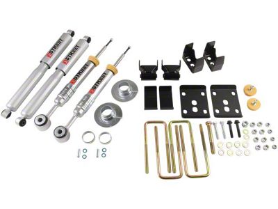 Belltech Stage 3 Lowering Kit with Street Performance Shocks; +1 to -3-Inch Front / 5.50-Inch Rear (09-13 2WD F-150 w/ Short Bed)