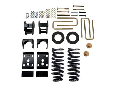 Belltech Stage 1 Lowering Kit; 2 or 3-Inch Front / 4-Inch Rear (09-13 2WD F-150 w/ Short Bed)
