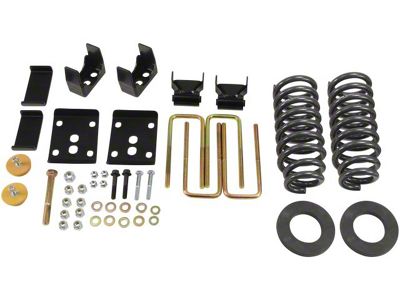 Belltech Stage 1 Lowering Kit; 2 or 3-Inch Front / 5.50-Inch Rear (09-13 2WD F-150 w/ Short Bed)