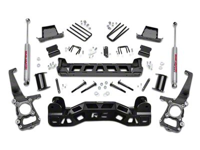 Rough Country 6-Inch Suspension Lift Kit Premium N3 Shocks (11-14 2WD F-150; 11-13 4WD F-150, Excluding Raptor)