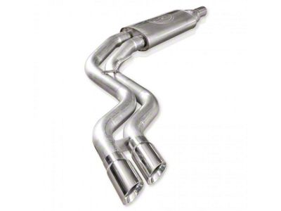 Stainless Works Lightning Style Dual Exhaust System; Factory Connect; Middle Side Exit (11-14 6.2L F-150 Raptor SuperCrew)