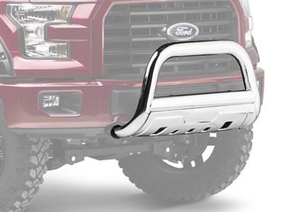 Barricade 3.50-Inch Bull Bar; Stainless Steel (04-23 F-150, Excluding Raptor)