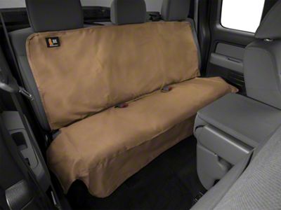 Weathertech Second Row Seat Protector; Tan (09-23 F-150 SuperCrew)