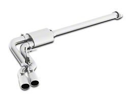 MBRP 3-Inch Installer Series Dual Exhaust System with Polished Tips; Middle Side Exit (15-20 5.0L F-150)
