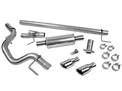Roush Single Exhaust System with Polished Tips; Side Exit (15-20 5.0L F-150)