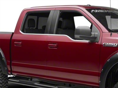 Putco Stainless Steel Window Trim (15-20 F-150)