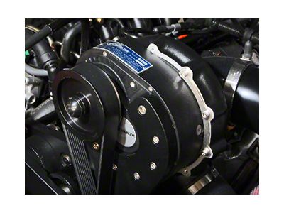 Procharger High Output Intercooled Supercharger Complete Kit with P-1SC-1; Satin Finish (15-17 5.0L F-150)