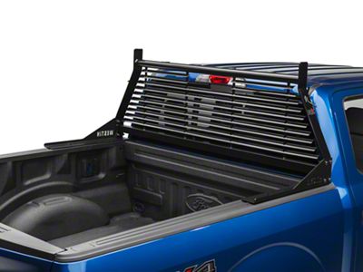 HDX Headache Rack; Black (04-23 F-150 Styleside)