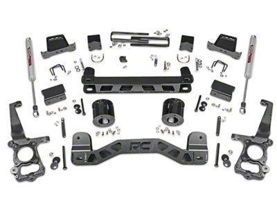 Rough Country 6-Inch Suspension Lift Kit with Shocks (15-20 2WD F-150)