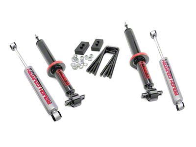 Rough Country 2-Inch Leveling Lift Kit with Premium N3 Shocks (14-20 4WD F-150, Excluding Raptor)