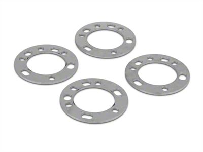 1/4-Inch 5 and 6-Lug Wheel and Brake Spacers; Set of 4 (97-23 F-150)